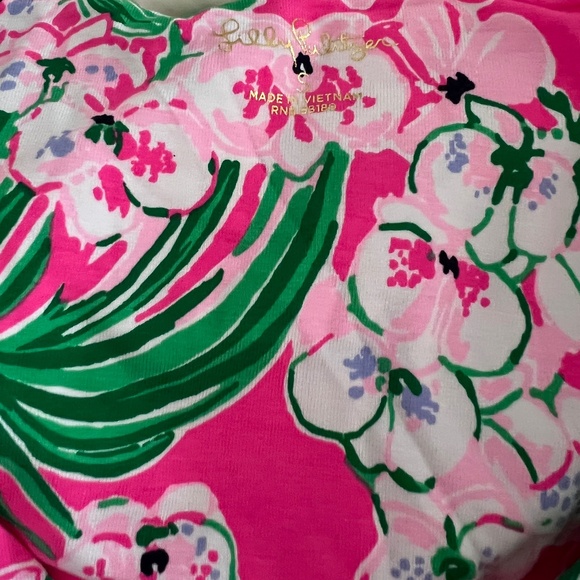 NWT Lilly Pulitzer Minka Maxi 2 Piece Set in Roxie Pink Floral SIZE S - Picture 8 of 9